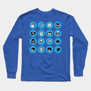 Anime Icons Long Sleeve T-Shirt